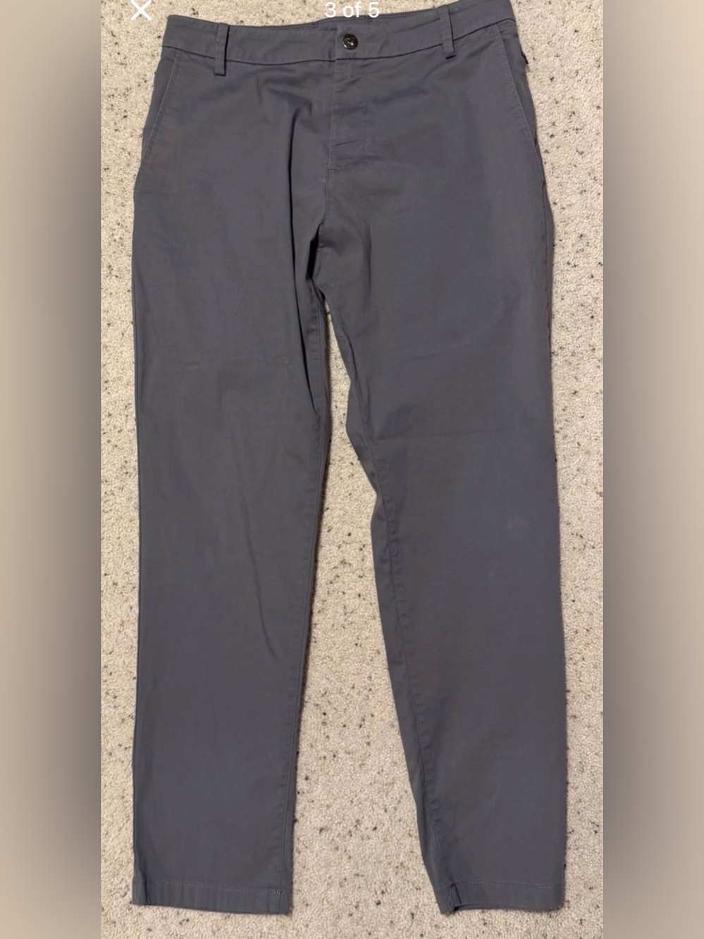Birddogs Men's Chinos in Charcoal